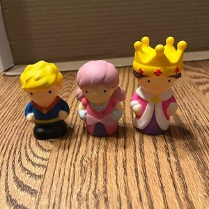 Regal Family Action Figure Set - Pink, Yellow, Blue